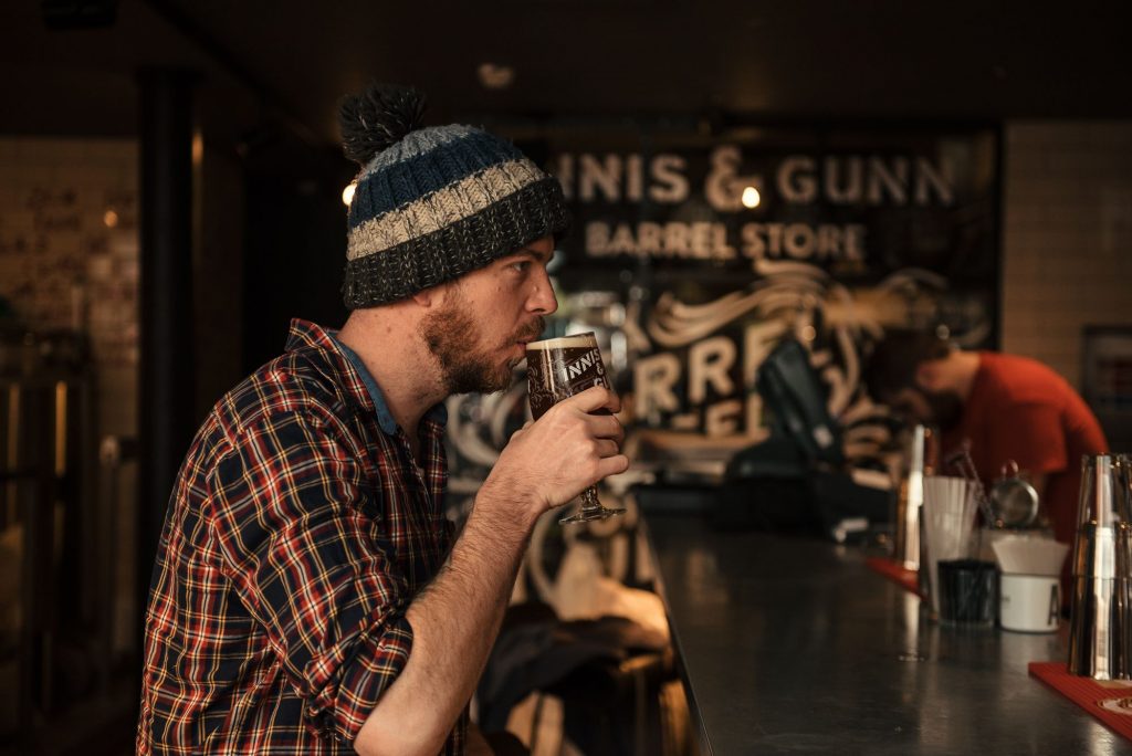 Tasting Beer at Black Ivy Edinburgh