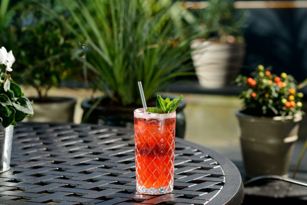 outdoor terrace in Edinburgh